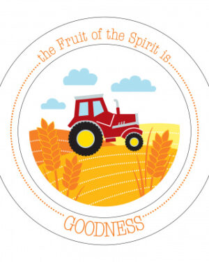 Fruit of the Spirit Plate - Goodness